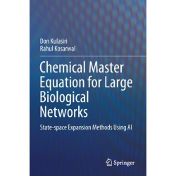 Chemical Master Equation for Large Biological Networks: State-space Expansion Methods Using AI