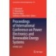 Proceedings of International Conference on Power Electronics and Renewable Energy Systems: ICPERES 2021