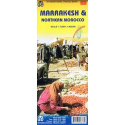 Marrakesh & Northern Morocco, International Travel Maps