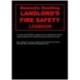 Landlords Domestic Dwelling Fire Safety Logbook