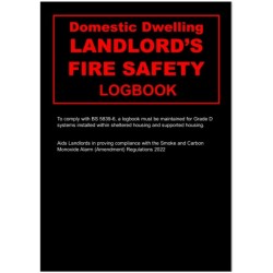 Landlords Domestic Dwelling Fire Safety Logbook