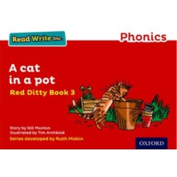 Read Write Inc. Phonics: A Cat in a Pot (Red Ditty Book 3)