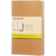 Moleskine: Cahier Journals (3 stk.)