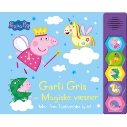 Peppa Pig - Gurli Gris - Magiske væsner (lydbog med 5 fantastiske lyde)