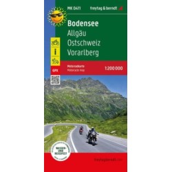 Lake Constance, Motorcycle map 1:200.000