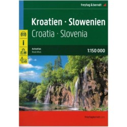 Kroatien - Slowenien, Croatia - Slovenia Road Atlas