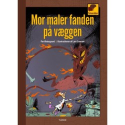 Mor maler fanden på væggen