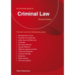 An Emerald Guide to Criminal Law: Revised Edition