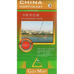China Northeast, Gizi Geographical Map