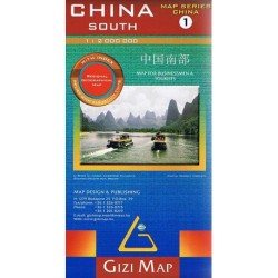 China South, Gizi Geographical Map