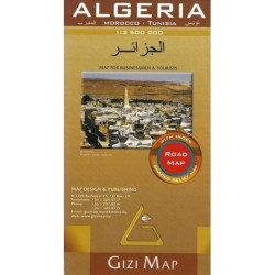 Algeria Road Map, Gizi Map