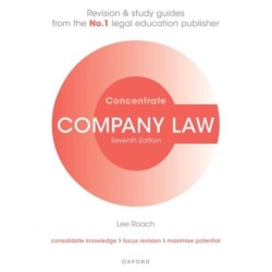Company Law Concentrate: Law Revision and Study Guide