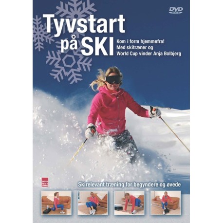 Tyvstart på ski.