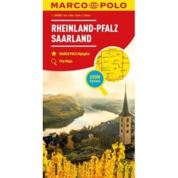 Marco Polo Deutschland karte 10: Rheinland-Pfalz, Saarland