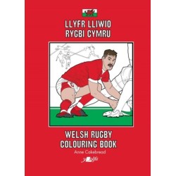 Llyfr Lliwio Rygbi Cymru | Welsh Rugby Colouring Book