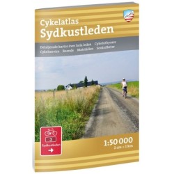 Cykelatlas Sydkustleden  1:50 000