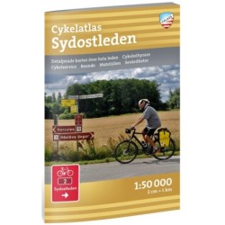 Cykelatlas Sydostleden  1:50 000