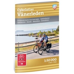 Cykelatlas Vänerleden  1:50 000