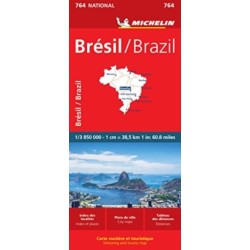 Brazil - Michelin National Map 764