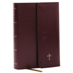 KJV Holy Bible: Compact with 43,000 Cross References, Burgundy Leatherflex with flap, Red Letter, Comfort Print: King James Version: Holy Bible, King James Version