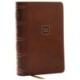 NKJV Compact Paragraph-Style Bible w/ 43,000 Cross References, Brown Leathersoft, Red Letter, Comfort Print: Holy Bible, New King James Version: Holy Bible, New King James Version