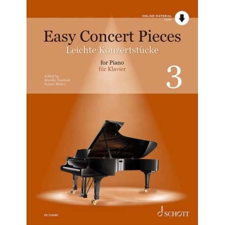 Easy Concert Pieces: 41 Easy Pieces from 4 Centuries. Vol. 3. piano.