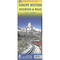 Europe Western: Railroad & Road