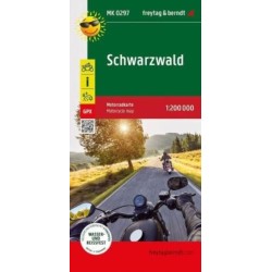 Black Forest (Schwarzwald), Motorcycle map 1:200.000