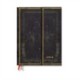 Arabica (Old Leather Collection) Ultra Vertical 12-month Dayplanner 2024 (Wrap Closure)