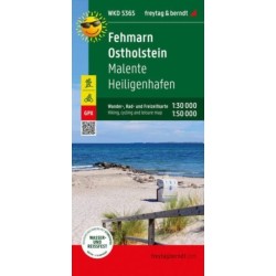 Fehmarn - Ostholstein, hiking, cycling and leisure map 1:30,000, freytag & berndt, WKD 5365