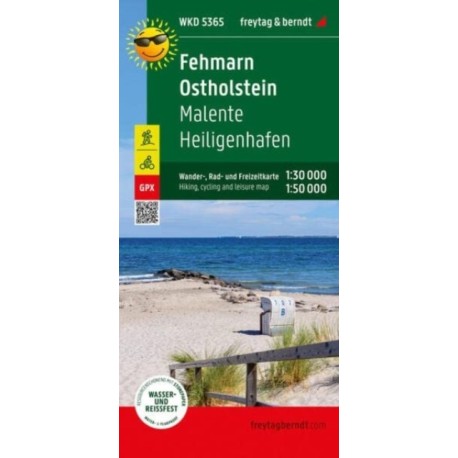 Fehmarn - Ostholstein, hiking, cycling and leisure map 1:30,000, freytag & berndt, WKD 5365