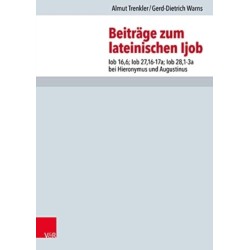 Beitrage zum lateinischen Ijob: Iob 16,6- Iob 27,16-17a- Iob 28,1-3a bei Hieronymus und Augustinus