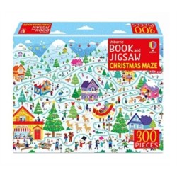 Usborne Book and Jigsaw Christmas Maze
