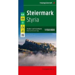 Styria Road and Leisure Map 1:150,000