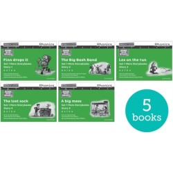 Read Write Inc. Phonics: Green Set 1 More Black & White Storybooks (Pack of 5)