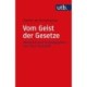 Vom Geist der Gesetze