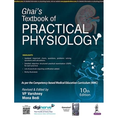 Ghai's Textbook of Practical Physiology