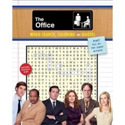 The Office Word Search, Coloring and Quotes: Plus Fill-in-the-Script Activity