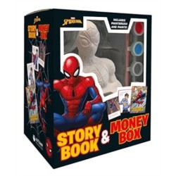 Marvel Spider-Man: Story Book & Money Box