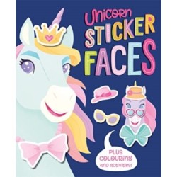 Unicorn Sticker Faces