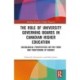 The Role of University Governing Boards in Canadian Higher Education: Sociological Perspectives on the Form and Functioning of Boards