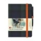 Waverley Tartan Cloth Commonplace Notebooks: Black Watch Tartan Cloth Mini Notebook with Pen