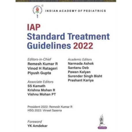 IAP Standard Treatment Guidelines 2022