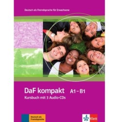 DaF Kompakt: Kursbuch mit 3 Audio-CDs