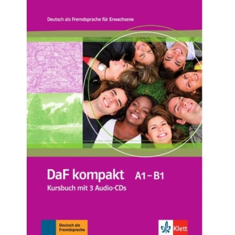 DaF Kompakt: Kursbuch mit 3 Audio-CDs