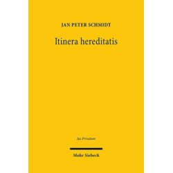 Itinera hereditatis: Strukturen der Nachlassabwicklung in historisch-vergleichender Perspektive