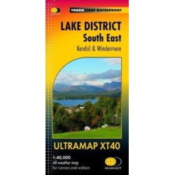 Lake District South East Ultramap: Kendal & Windermere