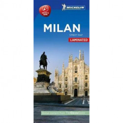 Milan - Milano Street Map Laminated