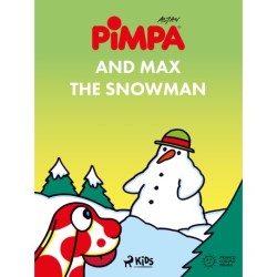 Pimpa and Max the snowman