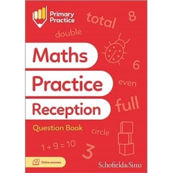 Primary Practice Maths Reception Question Book, Ages 4-5